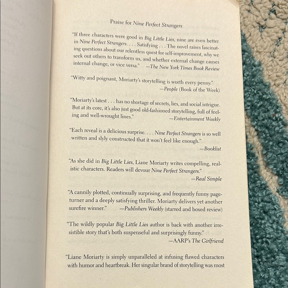 Nine Perfect Strangers Book by Liane Moriarty - Picture 4 of 9